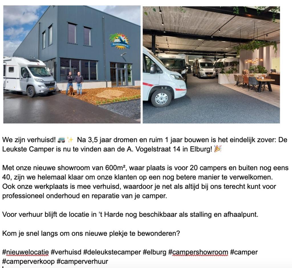 Nu KM-VRIJ!! boeken. Camper huren Camperverhuur