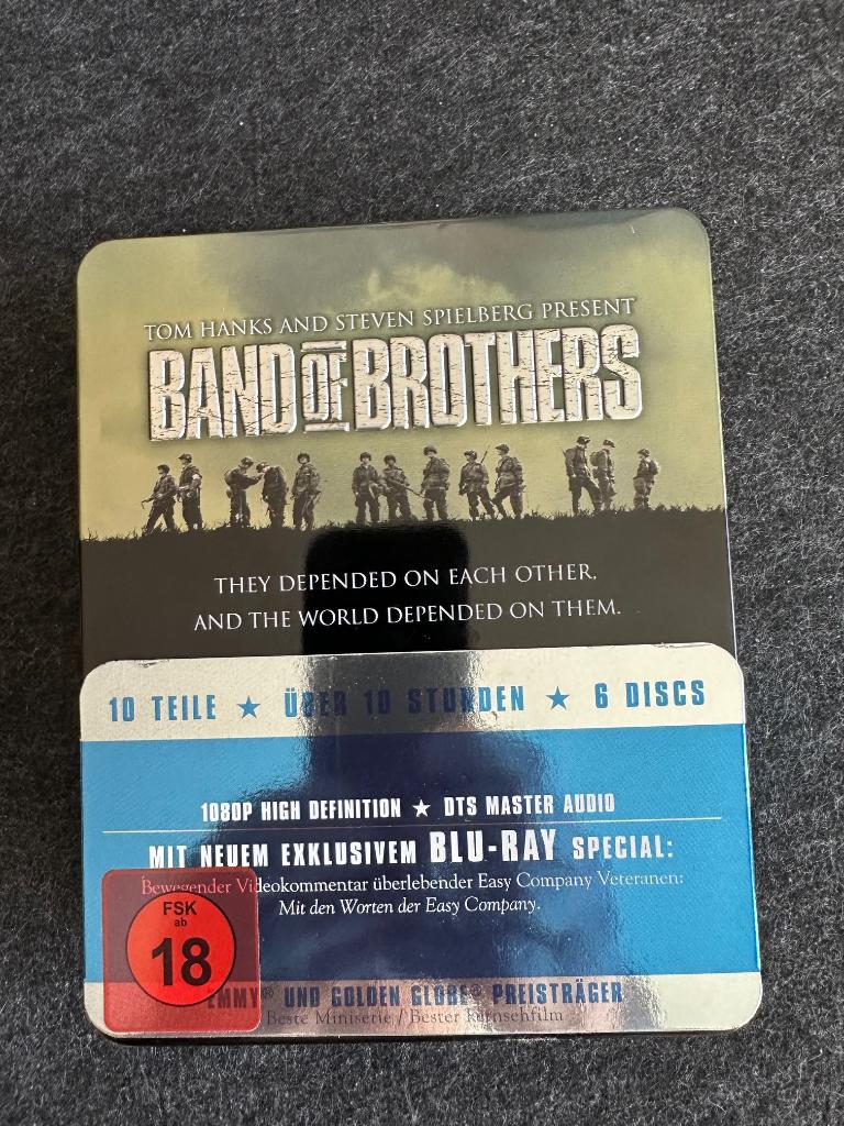 DVD Box Band of Brothers /Pacific, Boxset, Ophalen of Verzenden, Zo goed als nieuw, Actie en Avontuur