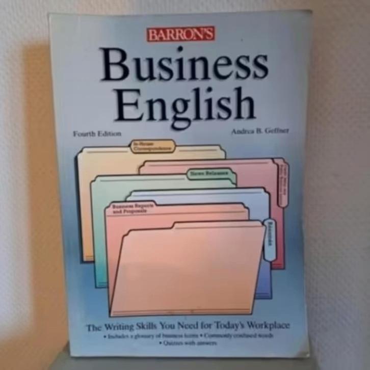 BUSINESS ENGLISH - Andrea B. Geffner / oefenmat.+ antwoorden, Ophalen of Verzenden, Zo goed als nieuw