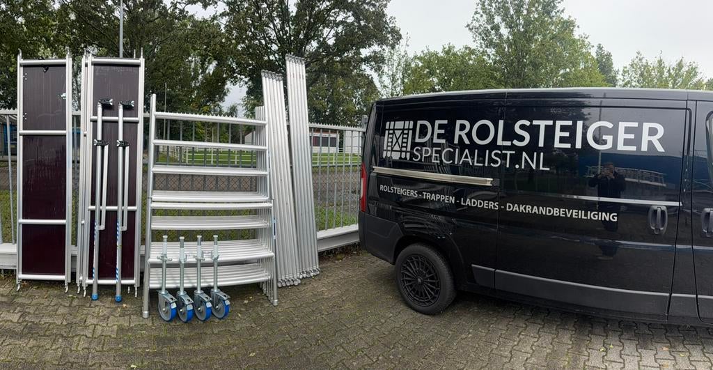 🏆 de NR1 Rolsteiger bestellen gratis geleverd 135x250x6,2m, Doe-het-zelf en Verbouw, Ophalen of Verzenden, Nieuw, Rolsteiger of Kamersteiger
