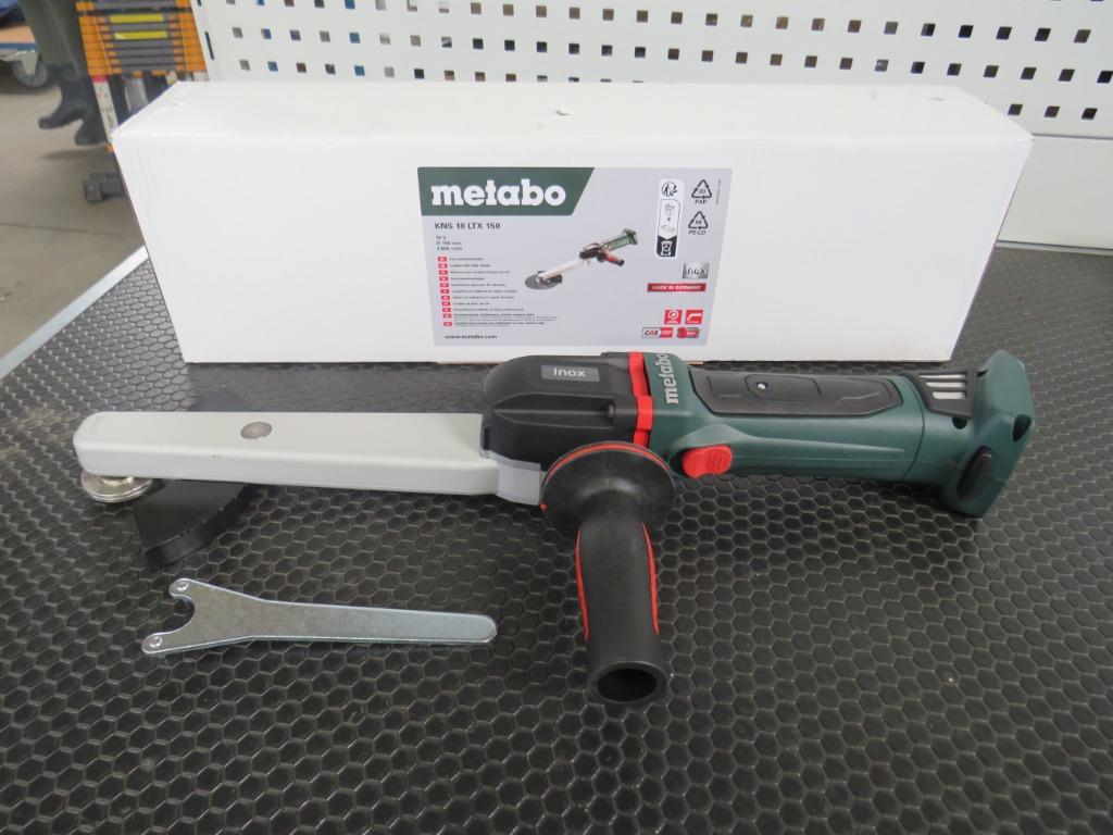 Metabo KNS18LTX 150 body 18 Volt accu binnenhoekslijper, Nieuw, Zandhaarweg, Ophalen of Verzenden, Metabo.de