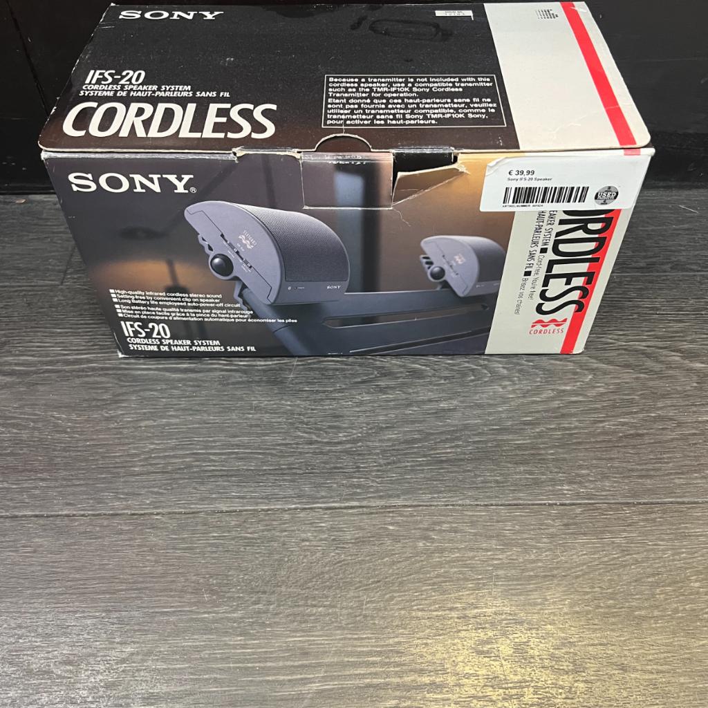 Sony IFS-20 Speaker, Subwoofer, Ophalen of Verzenden, Zo goed als nieuw, Sony