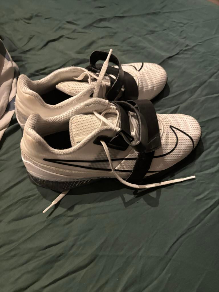 Nike Romaleos 4 - Maat 44 - Perfecte Staat!, Ophalen of Verzenden, Zo goed als nieuw, Wit, Sportschoenen