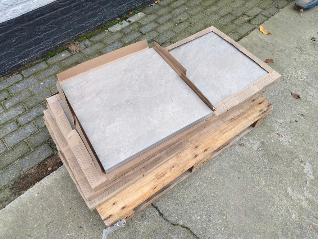 Keramische tegels 60x60x2cm keramiek tuin terras pad 1, Tuin en Terras, Tegels en Klinkers, Nieuw, Terrastegels, Keramiek, 5 tot 10 m²