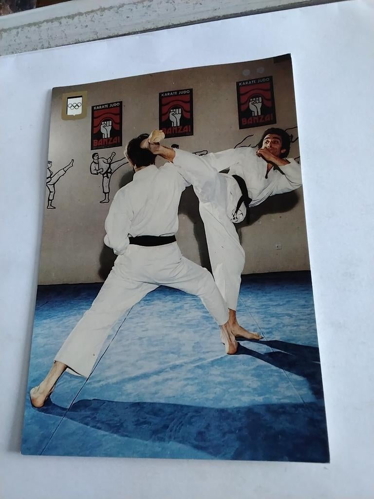 KARATE. USHIRO- MAWASHI-GERI, Ophalen of Verzenden, Sterren en Beroemdheden