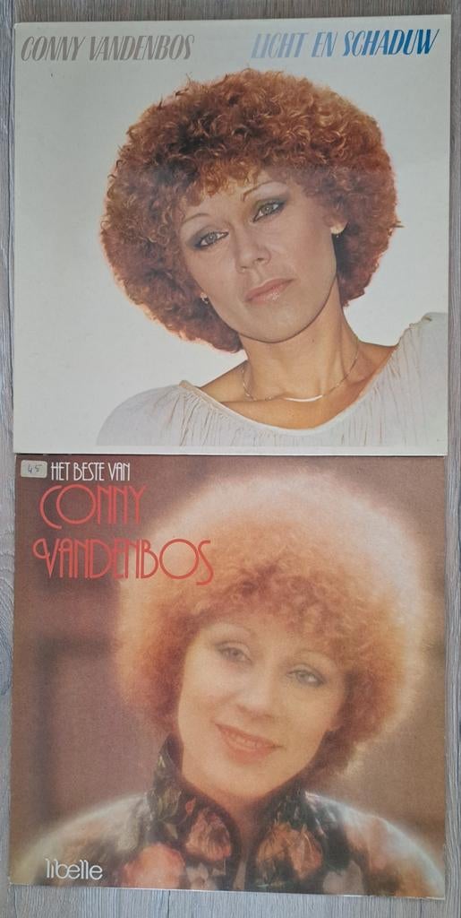 2x LP van Conny van den Bos, Ophalen of Verzenden, Zo goed als nieuw, 12 inch, Levenslied of Smartlap