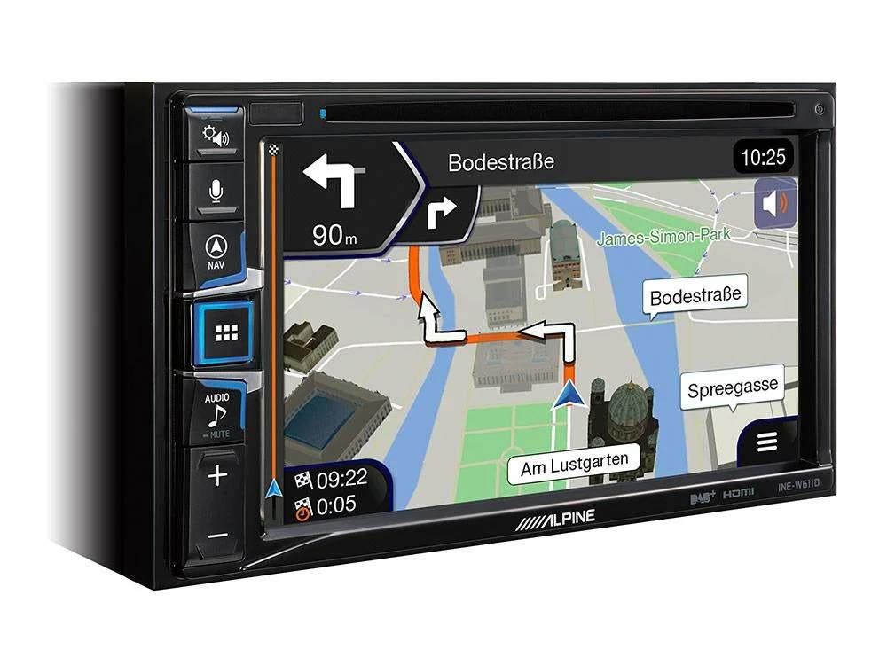 Nieuwe Alpine INE-W611D Carplay, Android, USB, Bluetooth, Auto diversen, Autonavigatie, Ophalen of Verzenden, Nieuw
