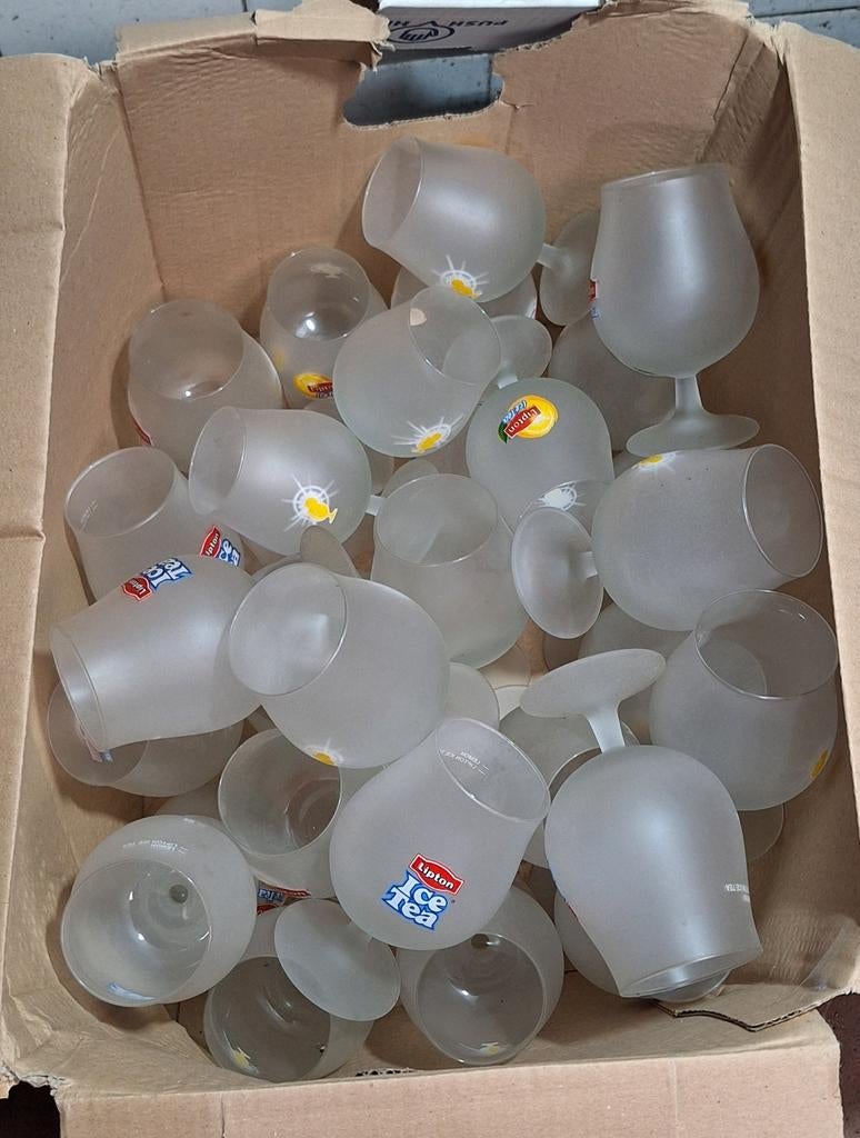Te koop: Ice Tea glazen, Ophalen, Glas, Overige stijlen, Glas of Glazen