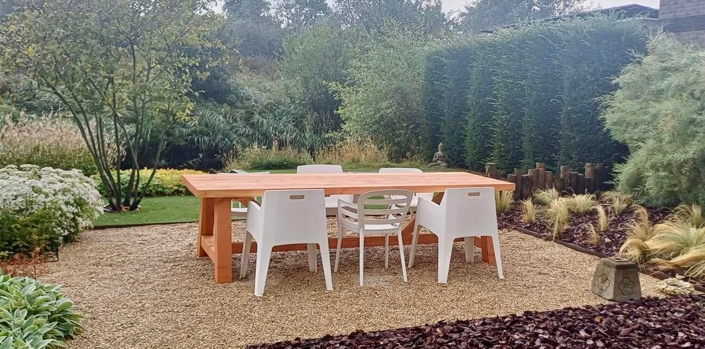 Foto 7 van Loungeset tuinset tuintafel bank stoel tuinverlichting
