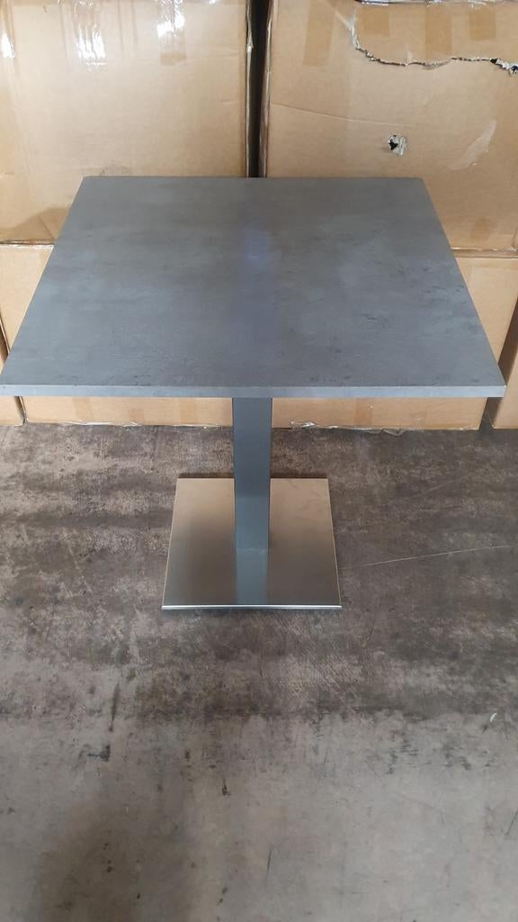 Horeca, cafe, kantine tafel, Huis en Inrichting, Tafels | Eettafels, Ophalen, Kunststof, Vierkant, 50 tot 100 cm