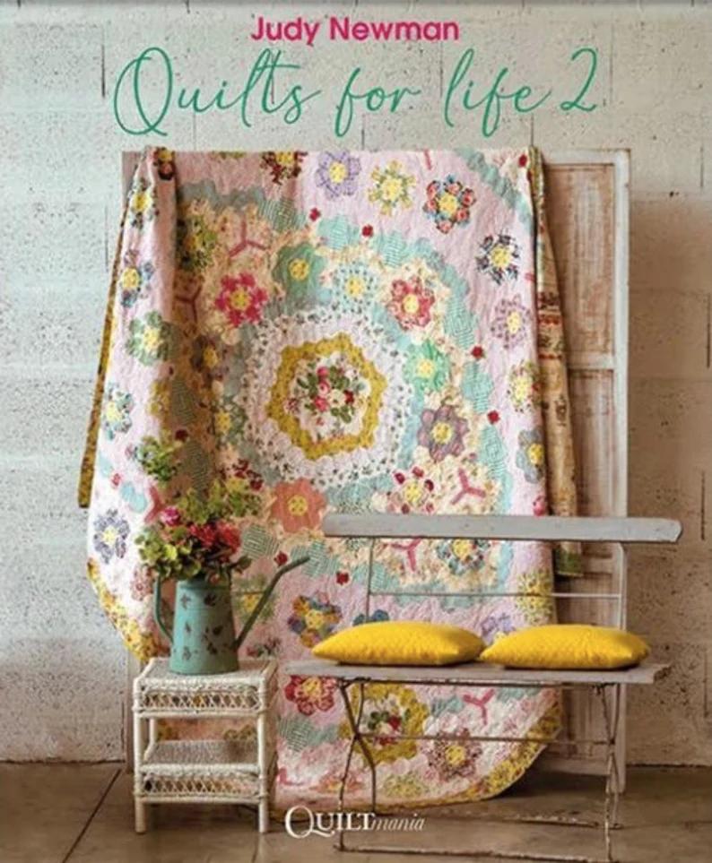 Quiltmania boek quilts for life 2 van Judy Newman, Boeken, Hobby en Vrije tijd, Ophalen of Verzenden, Borduren en Naaien
