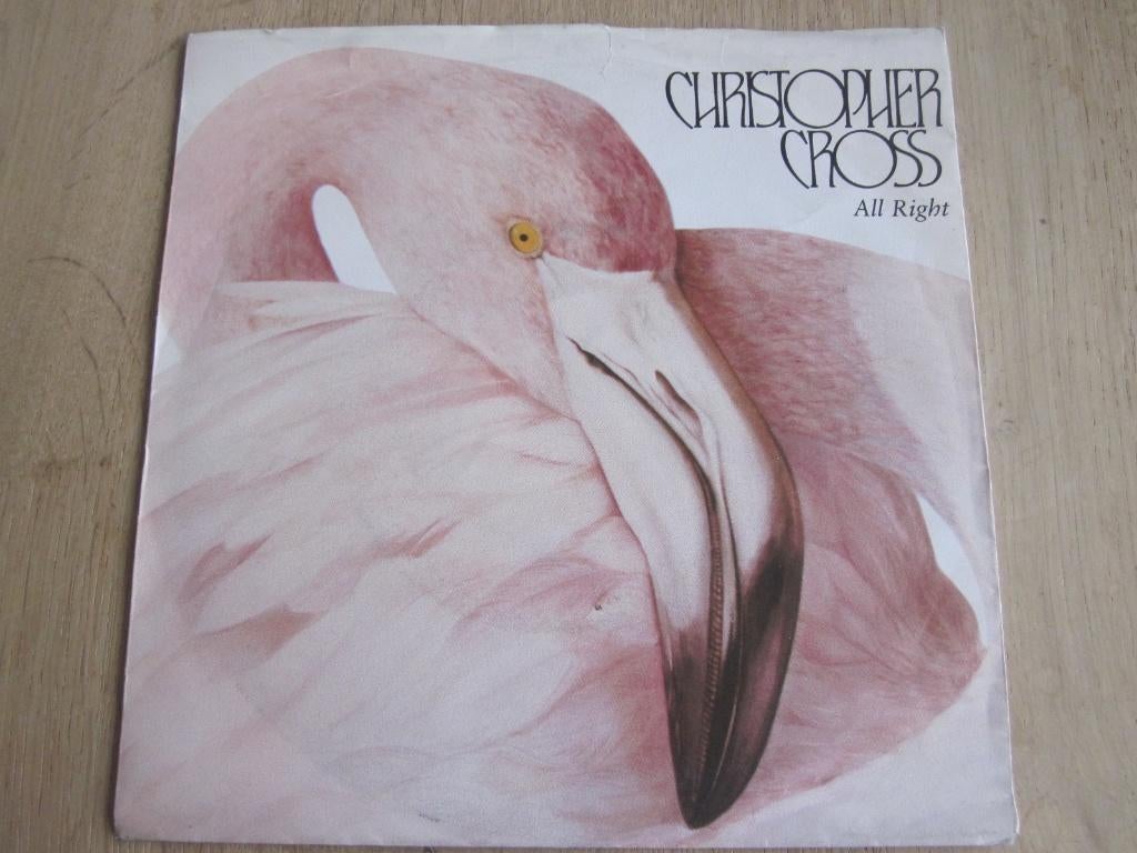 Christopher Cross - All right, Verzenden, 7 inch, Single, Zo goed als nieuw