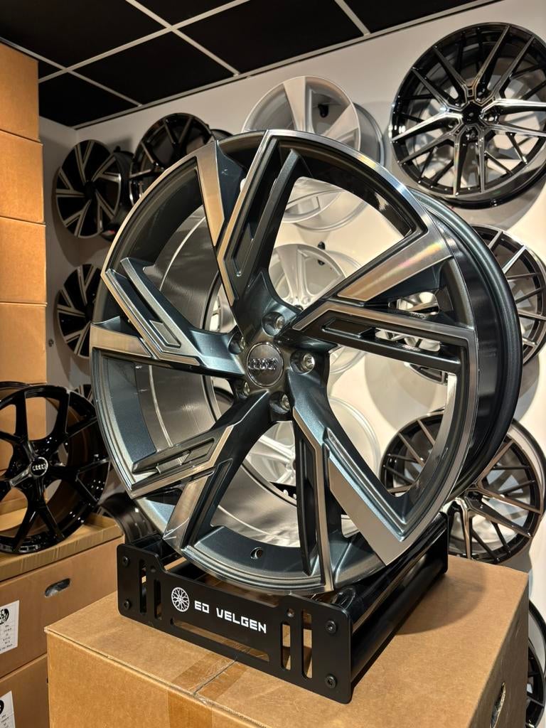 21 inch velgen voor Audi A6/A7/Q3/Q5/E-Tron “RS LOOK” NIEUW!, Auto-onderdelen, Banden en Velgen, Velg(en), Nieuw, Personenwagen