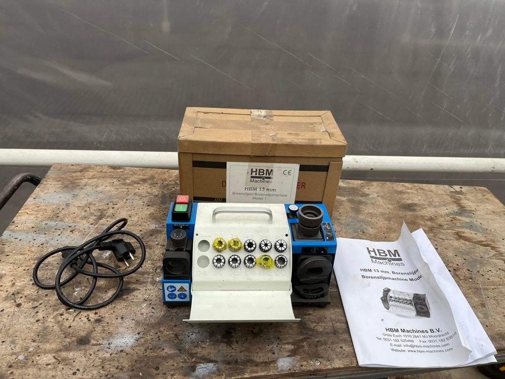 HBM Boortjes Slijpmachine - Zo goed als nieuw, Ophalen of Verzenden, Zo goed als nieuw