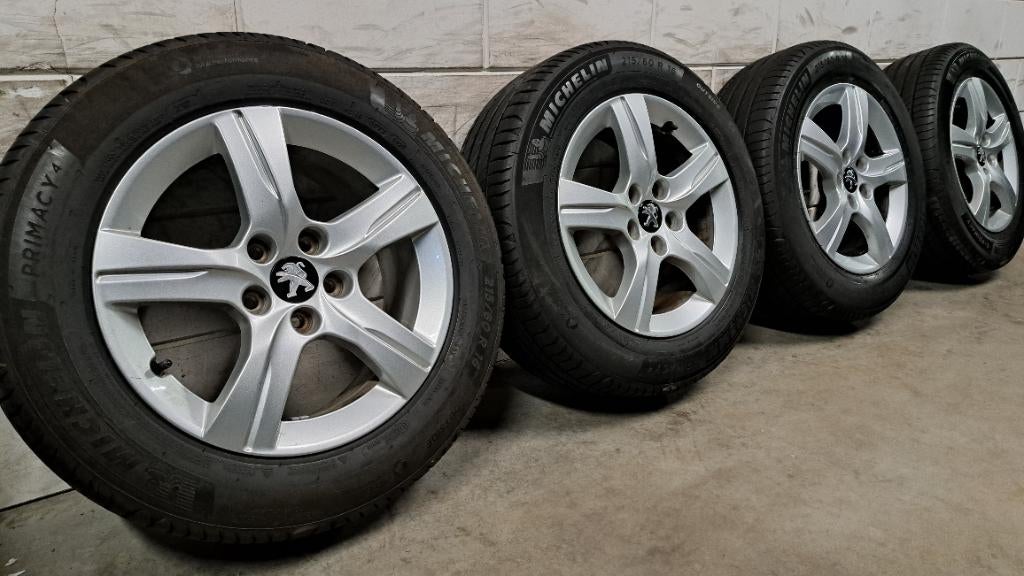 Lichtmetalen velgen Peugeot 508 308 Expert Proace 215/60/16, Auto-onderdelen, Banden en Velgen, 16 inch, Banden en Velgen, Ophalen of Verzenden