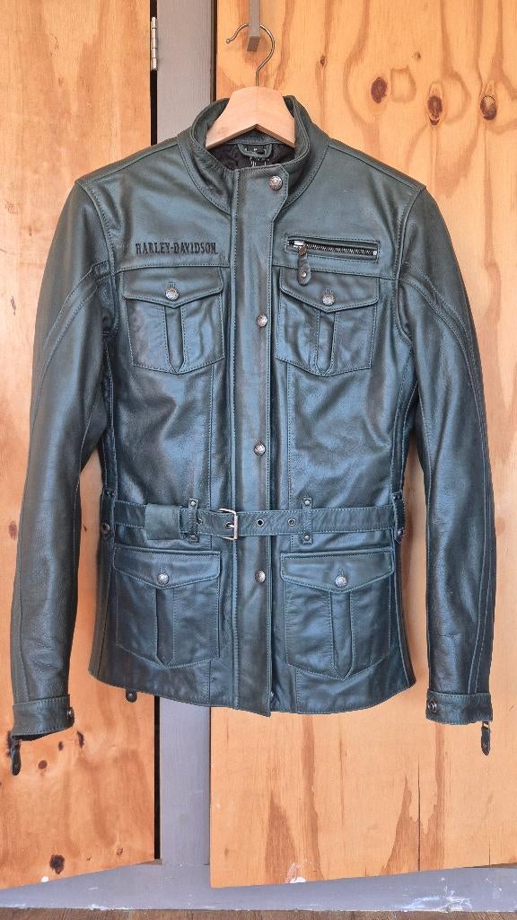 Harley Davidson dames leren jas, NOOIT GEDRAGEN, Motoren, Kleding | Motorkleding, Jas | leer, Harley Davidson, Ophalen of Verzenden