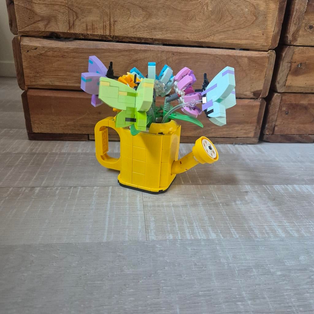 Leuke Lego Bloemen in Gieter Set, Ophalen of Verzenden, Gebruikt, Lego
