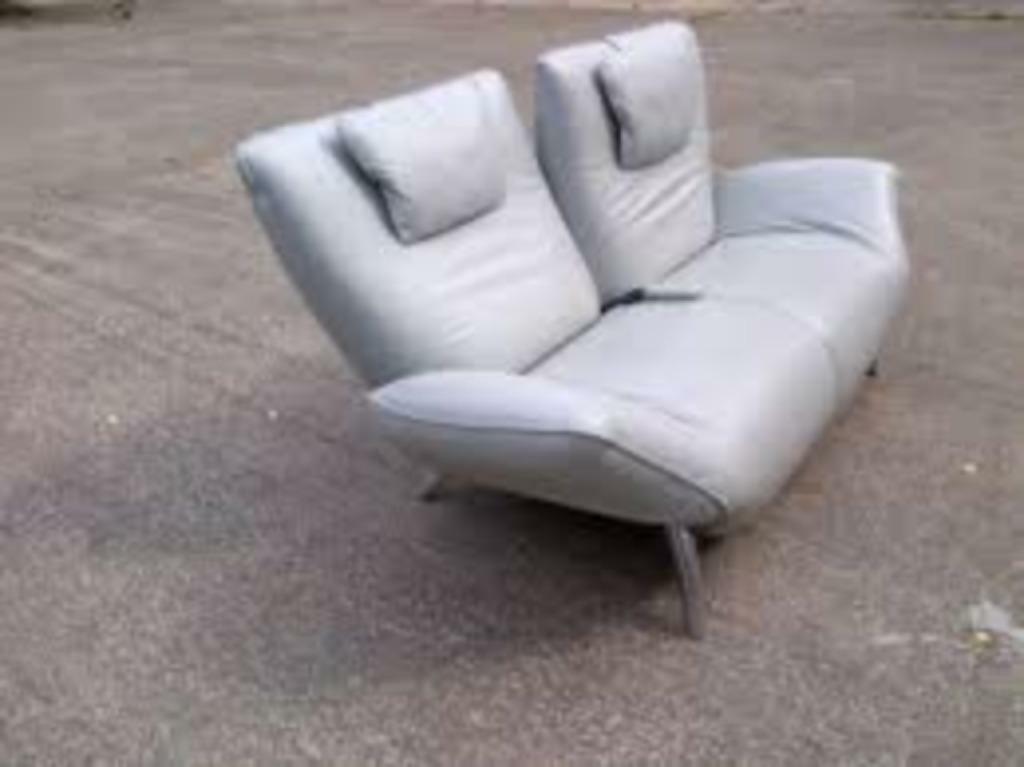 Panta Rhei bank Leolux, Ophalen, Metaal, 75 tot 100 cm, Rechte bank