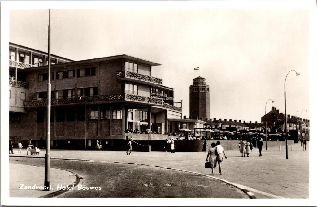 Zandvoort - Hotel Bouwes, Ophalen of Verzenden, 1960 tot 1980, Ongelopen, Noord-Holland