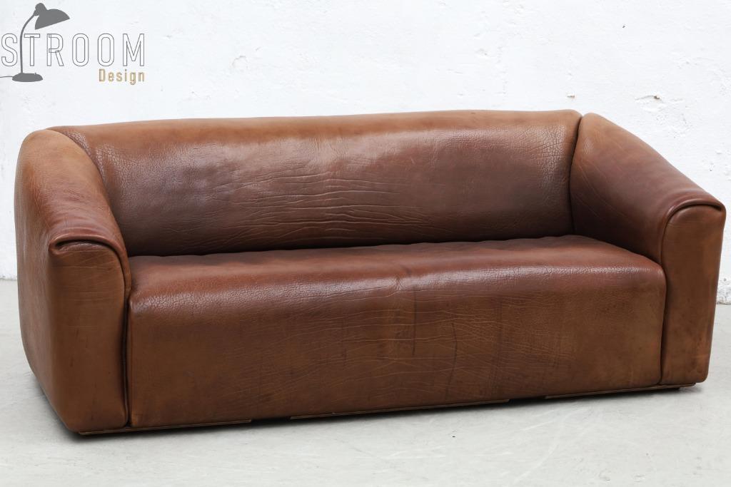 De Sede DS47 Bank Sofa Vintage Jaren 70 Design Neck Leer, Ophalen, Gebruikt, Zie website, Zie website