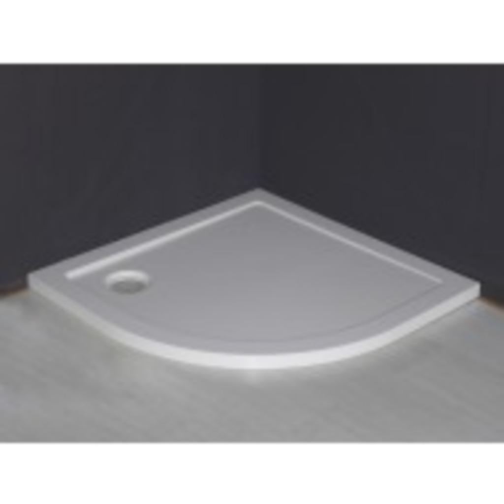 Douchebak Kwartrond 90x90 SMC Wit, Ophalen, Wiesbaden, Nieuw, Douche