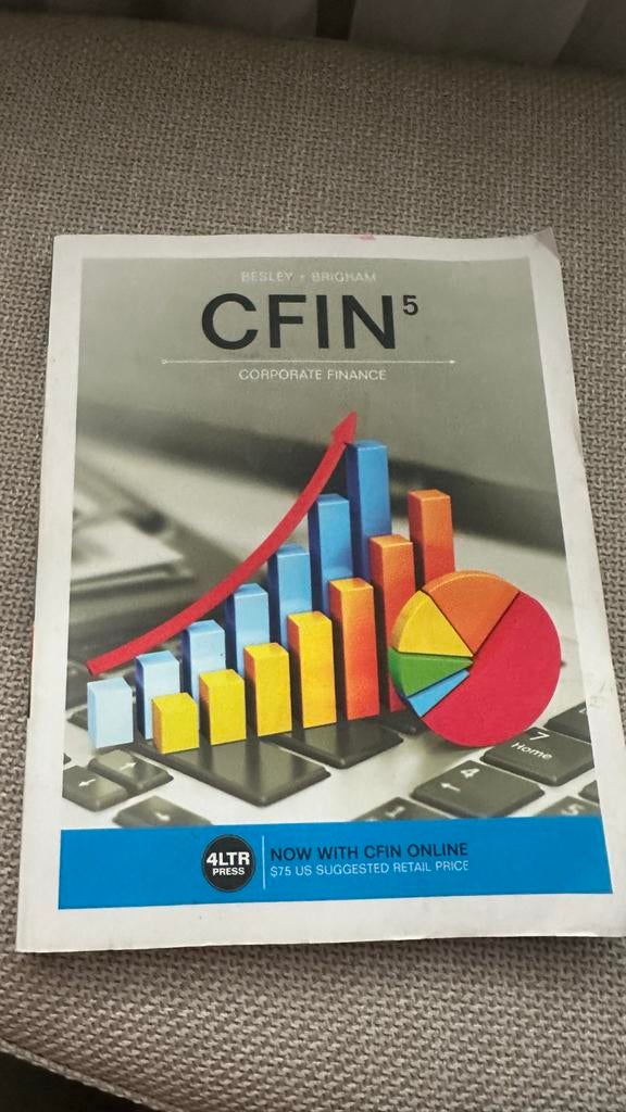 CFIN - Corporate Finance - Besley & Brigham, Boeken, Ophalen of Verzenden, Beta, Gelezen, HBO