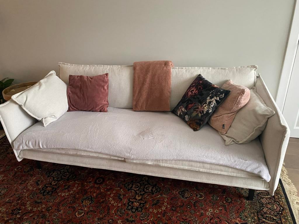 Karwei bank Gayle zandkleur, Ophalen of Verzenden, Nieuw, 75 tot 100 cm, 200 tot 250 cm