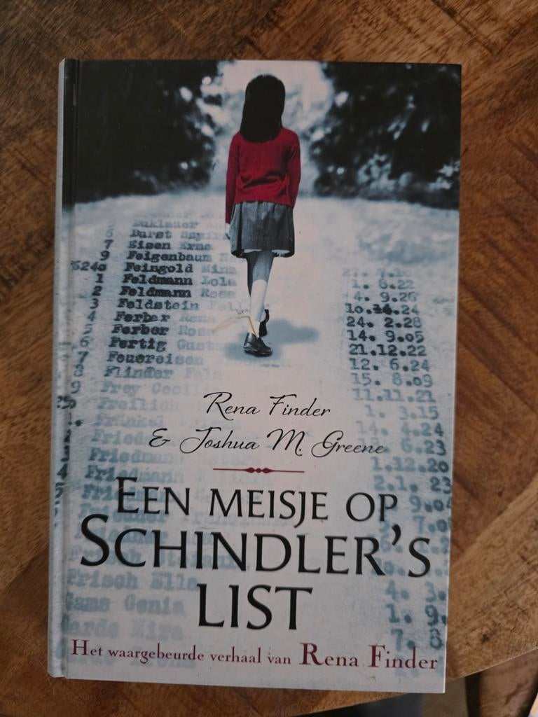 Een meisje op Schindler's List - Rena Finder, Boeken, Ophalen of Verzenden, Zo goed als nieuw, Rena Finder & Joshua M. Greene