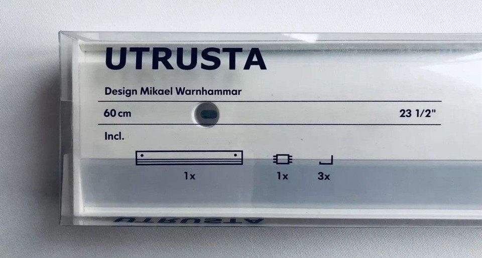ikea utrusta schakelbare werkblad verlichting, Wit, Nieuw, Minder dan 100 cm, 25 tot 50 cm