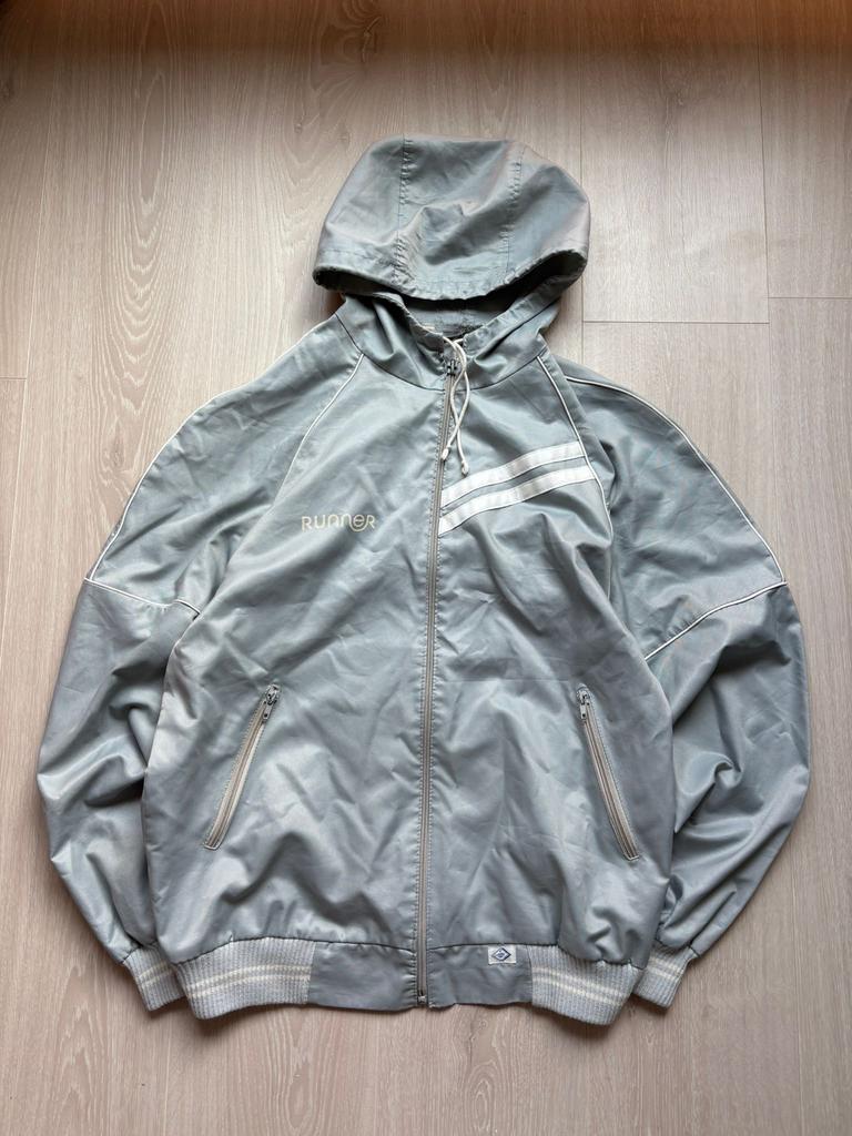 Vintage 90s Runner Trainingsjack - Made in Finland, Maat 48/50 (M), ., Ophalen of Verzenden, .