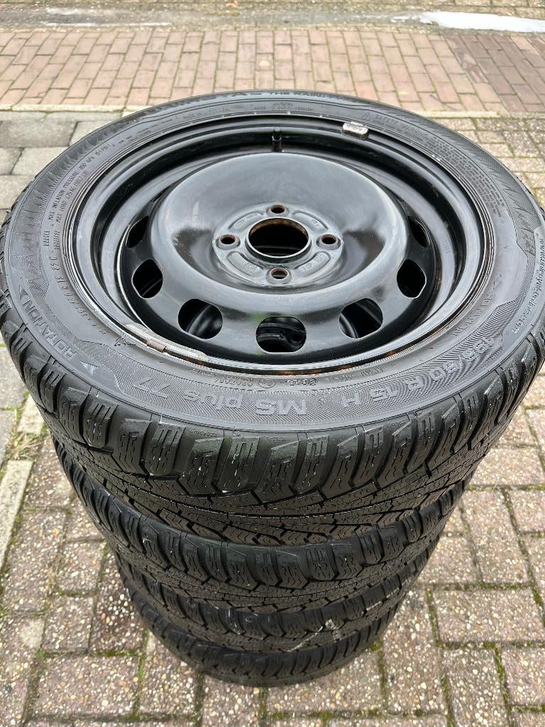 Velgen met winterbanden 195-50-15, 4x108 Ford,Opel,Alfa,BMW, Auto-onderdelen, Banden en Velgen, Ophalen, Gebruikt, 15 inch, Banden en Velgen