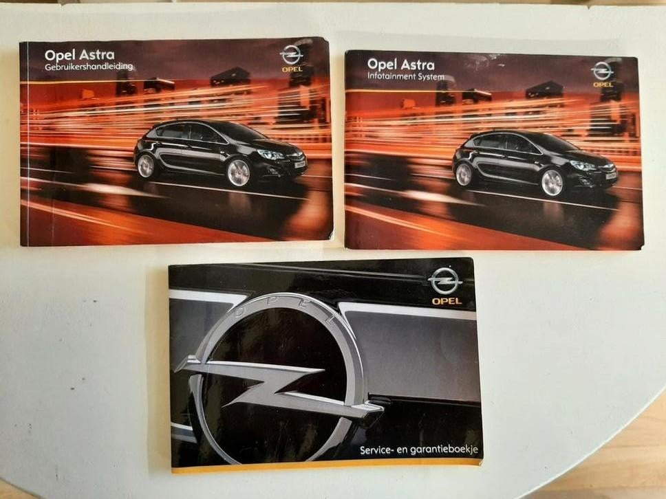 Opel Astra Handleiding, Infotainment & Service Boek 2009, Ophalen of Verzenden