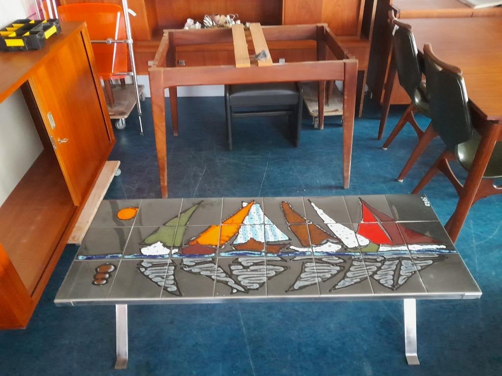 Vintage Salontafels., Ophalen, Nvt., 100 tot 150 cm, 50 tot 100 cm