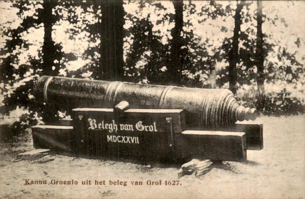 Groenlo - Kanon - Beleg van Grol 1627, Ophalen of Verzenden, Voor 1920, Gelopen, Gelderland