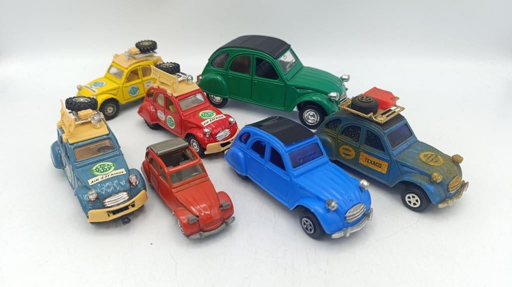 Vintage 2CV Citroen Modellen, jaren 70 en 80, Ophalen of Verzenden, Gebruikt, Auto's