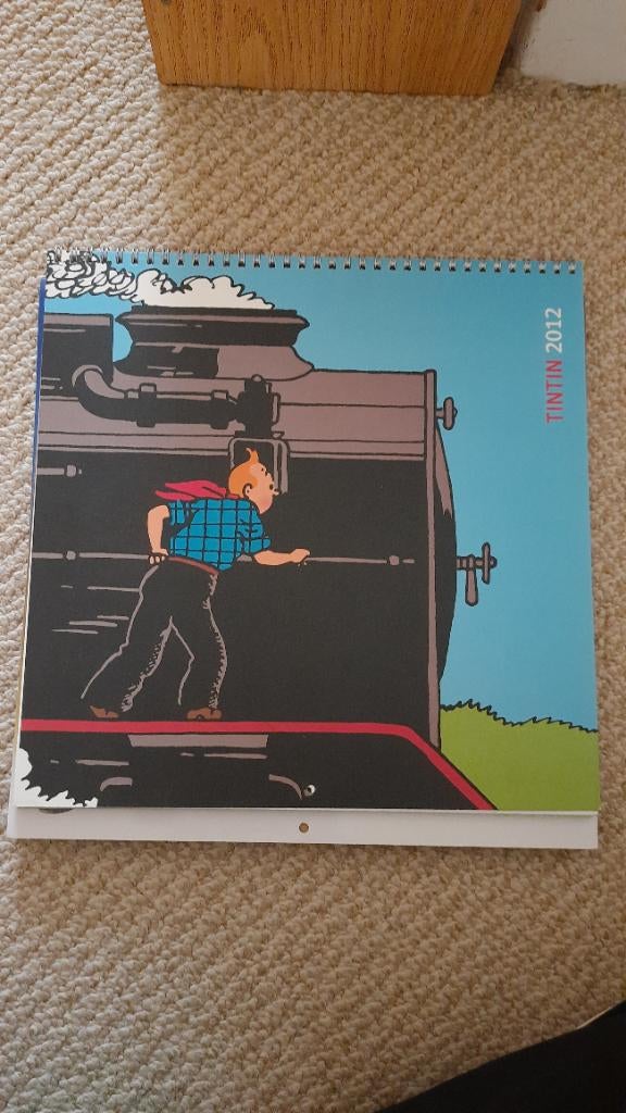 Kuifje kalender 2012 ongebruikt, Ophalen of Verzenden, Kuifje, Nieuw