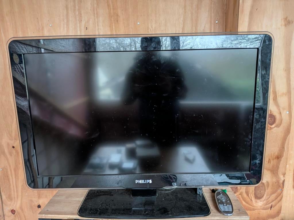 Philips 37 inch LCD TV + Reserve Onderdelen, Audio, Tv en Foto, Televisies, Ophalen, Philips, Gebruikt, LCD