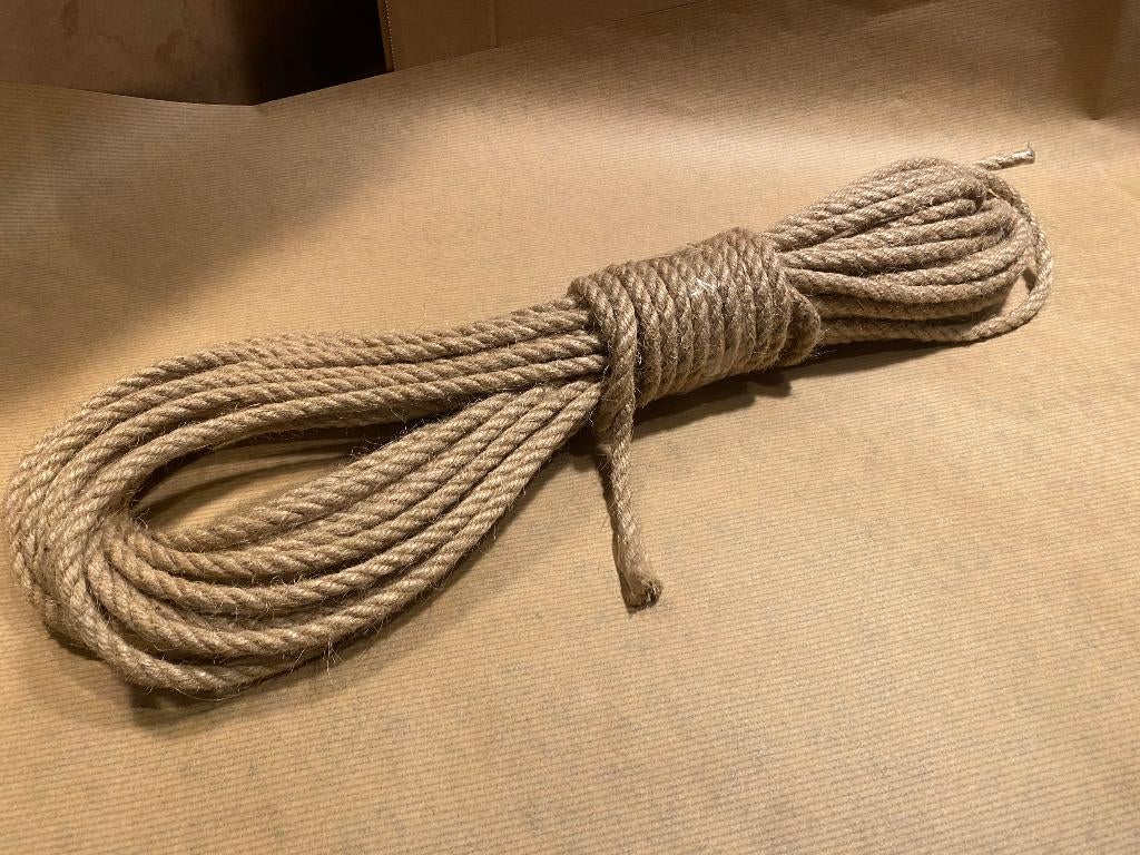 TOUW JUTE 8mm 10mtr., Watersport en Boten, Ophalen, Nieuw, Overige typen