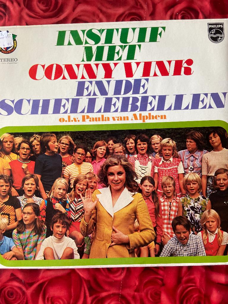 Instuif met Conny Vink en De Schellebellen LP, Ophalen of Verzenden, Gebruikt, 12 inch, Overige genres
