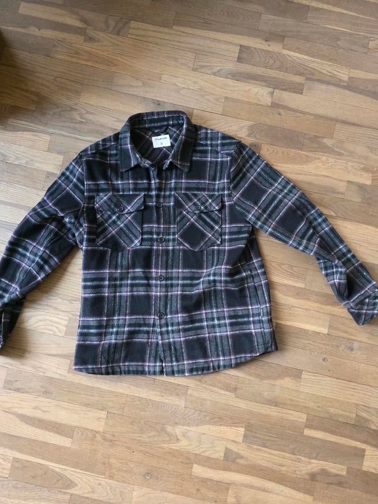 Madness heren houthakkersblouse xl, Kleding | Heren, Ophalen of Verzenden, Zo goed als nieuw, Grijs