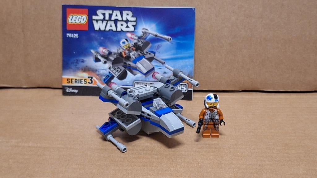 STAR WARS 75125 Resistance X-Wing fighter microfighter, Kinderen en Baby's, Speelgoed | Duplo en Lego, Zo goed als nieuw, Lego