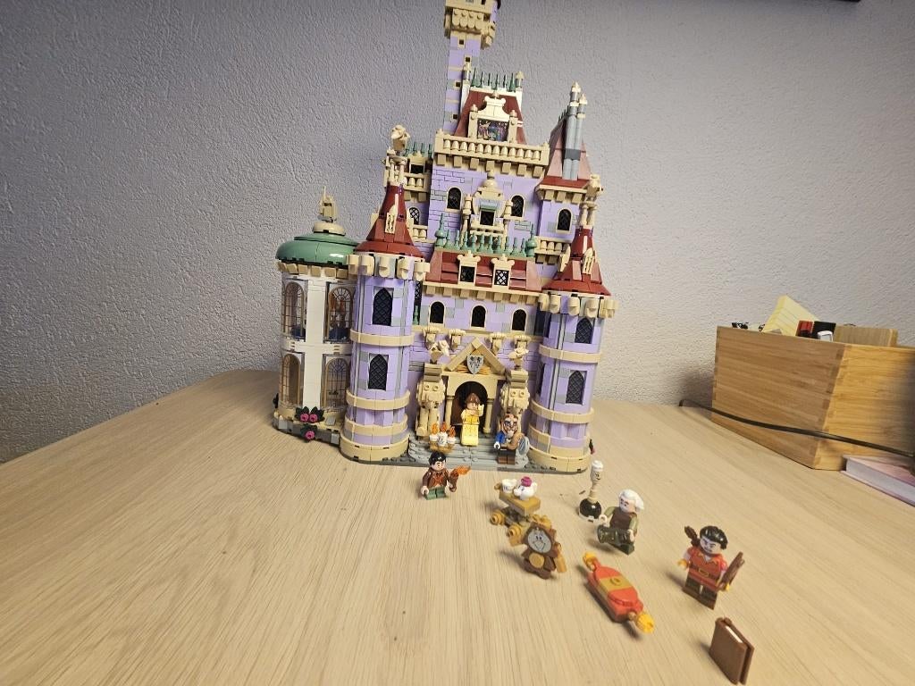 Lego Belle en het beest kasteel volwassenenn, Ophalen of Verzenden, Zo goed als nieuw