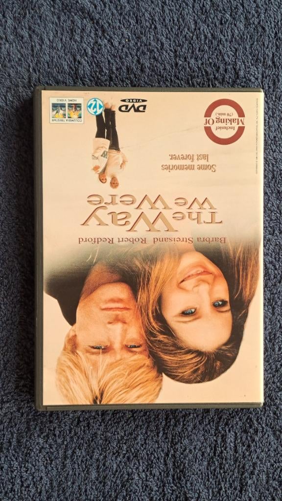 The Way we Were "Robert Redford, Barbra Streisand", Cd's en Dvd's, Alle leeftijden, Ophalen of Verzenden, Zo goed als nieuw