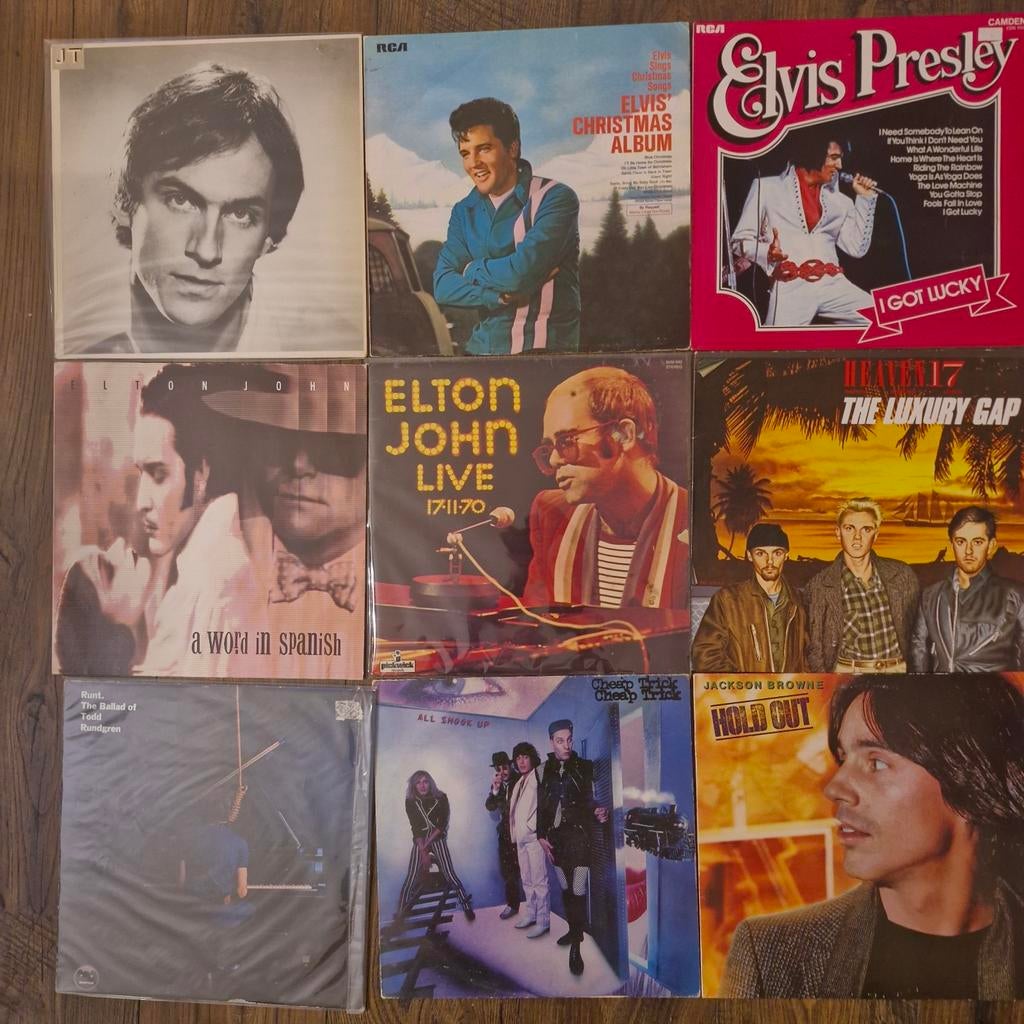 Elpees vinyl 3 per stuk 4 voor 10, Ophalen of Verzenden, Gebruikt, 12 inch