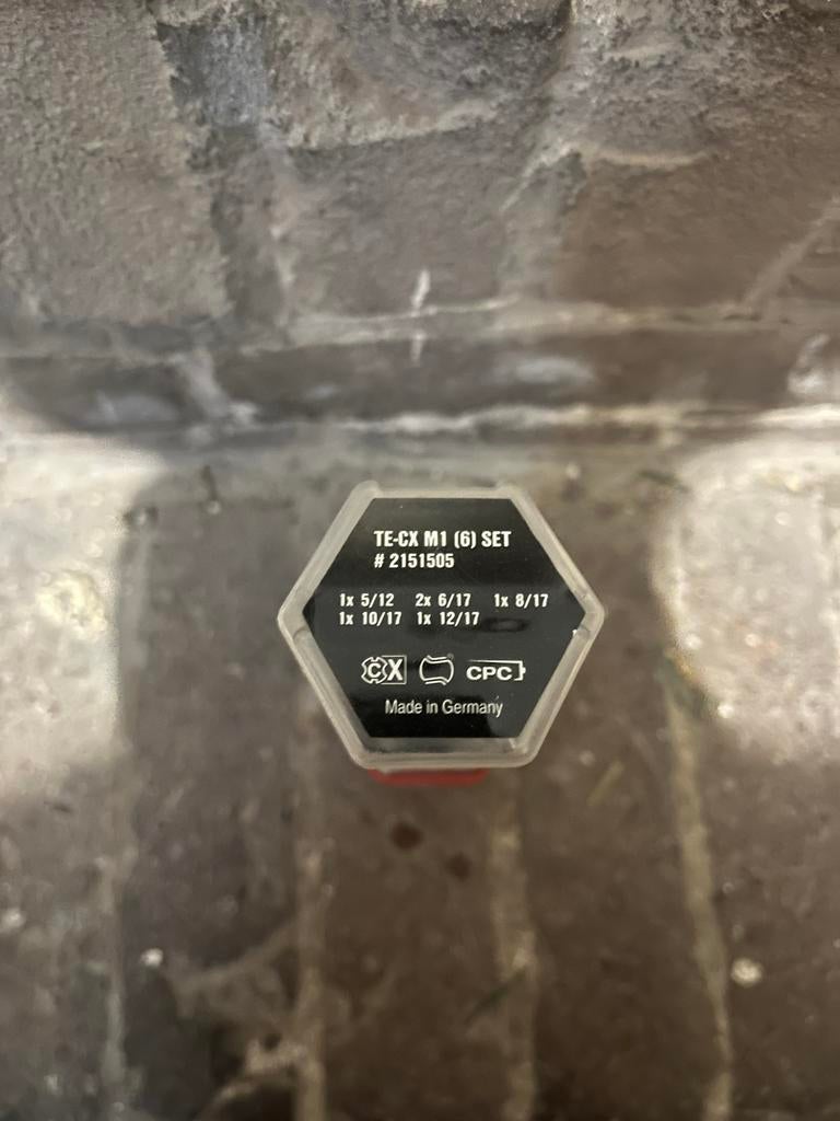 Nieuwe Hilti Borenset 4 kop (6-delig) €25,- vaste prijs, Ophalen of Verzenden, Nieuw, Minder dan 400 watt, Overige typen
