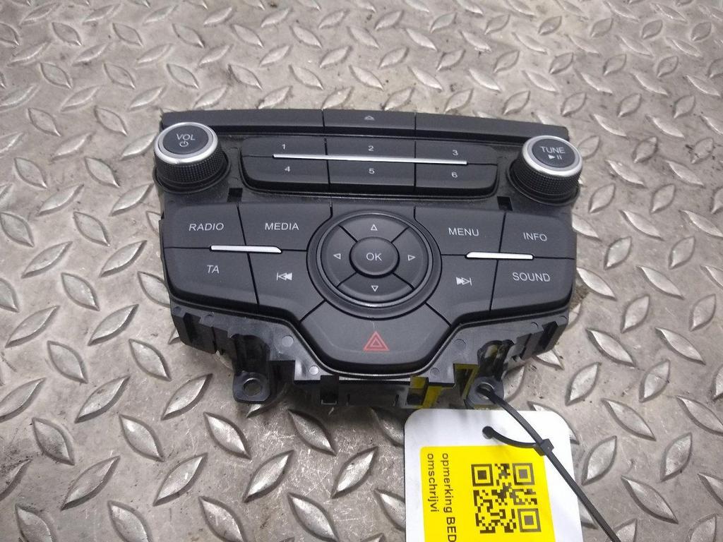 FORD FOCUS C MAX RADIO 2018, Auto-onderdelen, Overige Auto-onderdelen, Gebruikt, ARN erkend, Stiba lid, Erkend duurzaam, Ophalen of Verzenden