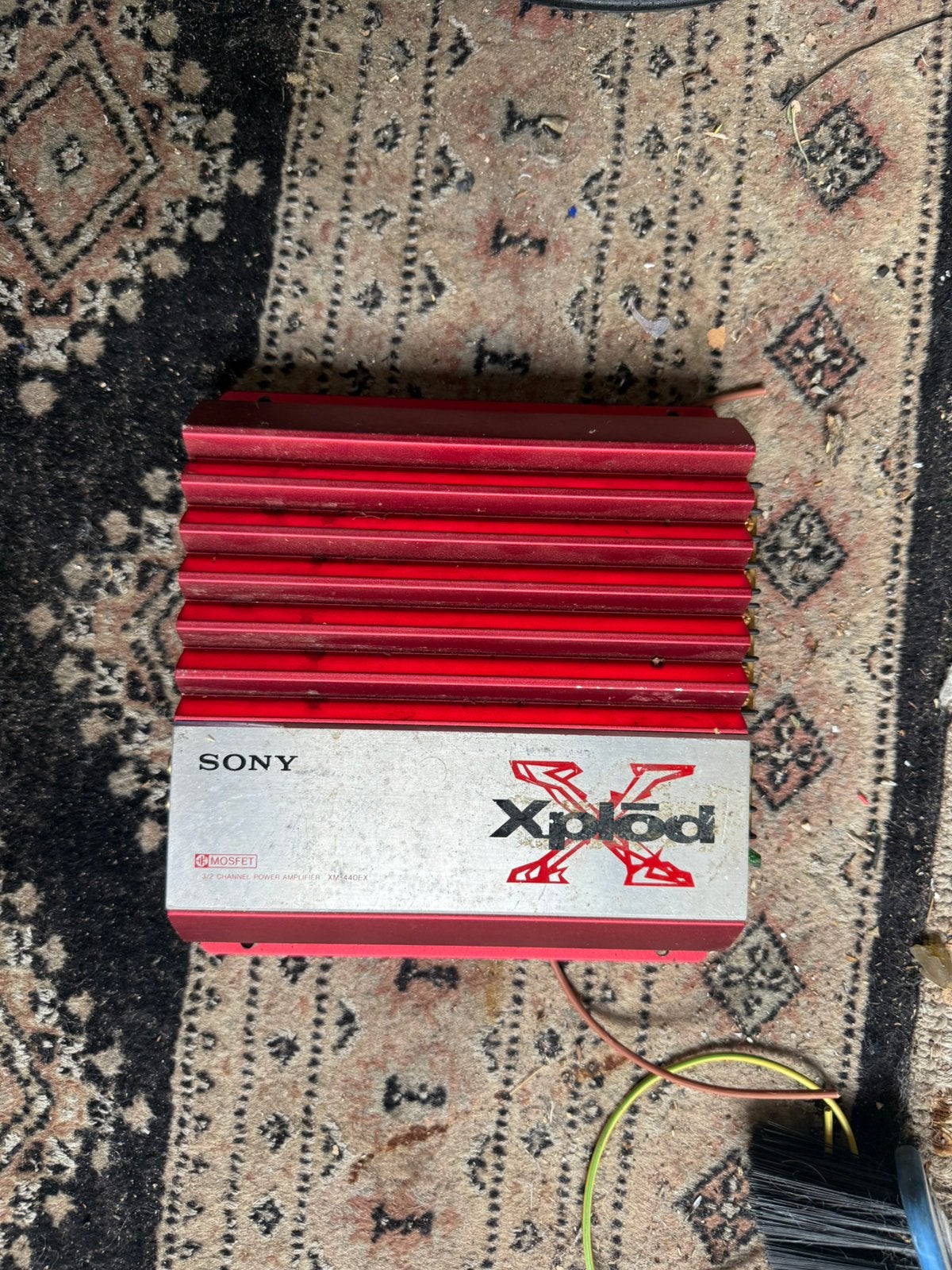 Sony Xplod XM-440EX Autoversterker – 4 kanaals, Ophalen of Verzenden, Gebruikt