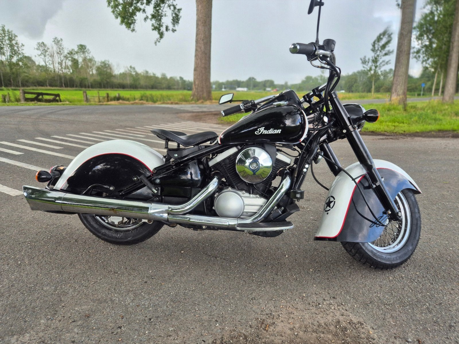 Kawasaki Vn800 drifter indian style, 2 cilinders, Occasion, 805 cc, Bedrijf