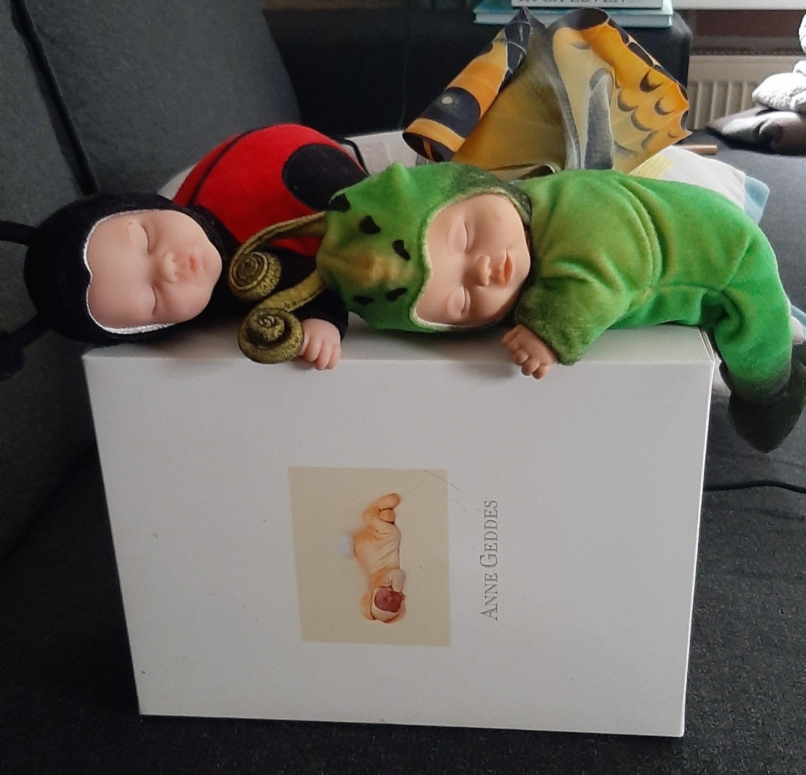 Anne Geddes popjes 3x, Ophalen of Verzenden, Gebruikt