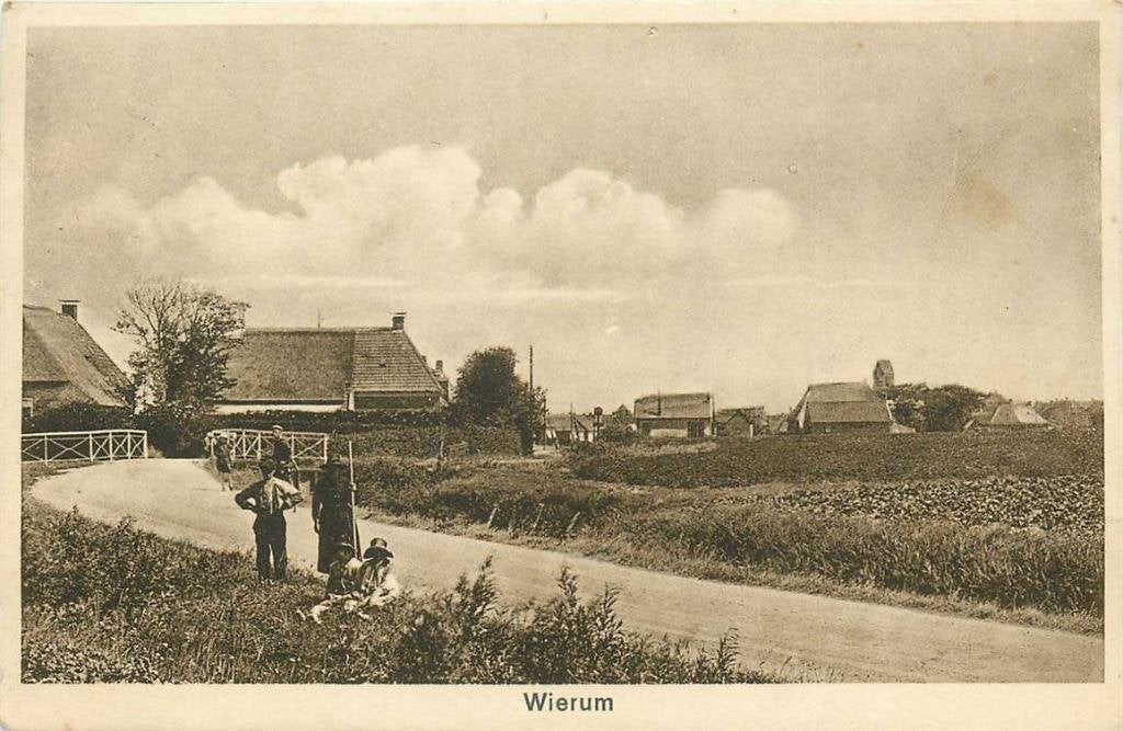 388-295-027 Wierum, Verzenden, Voor 1920, Friesland